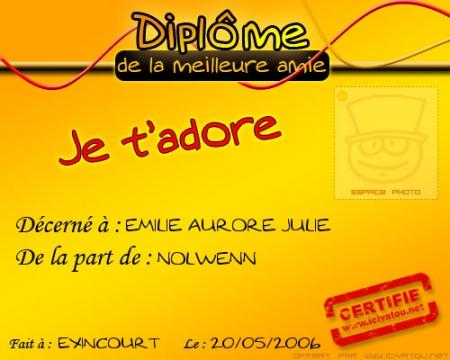 POUR MES 3 MEILLEURES AMIES